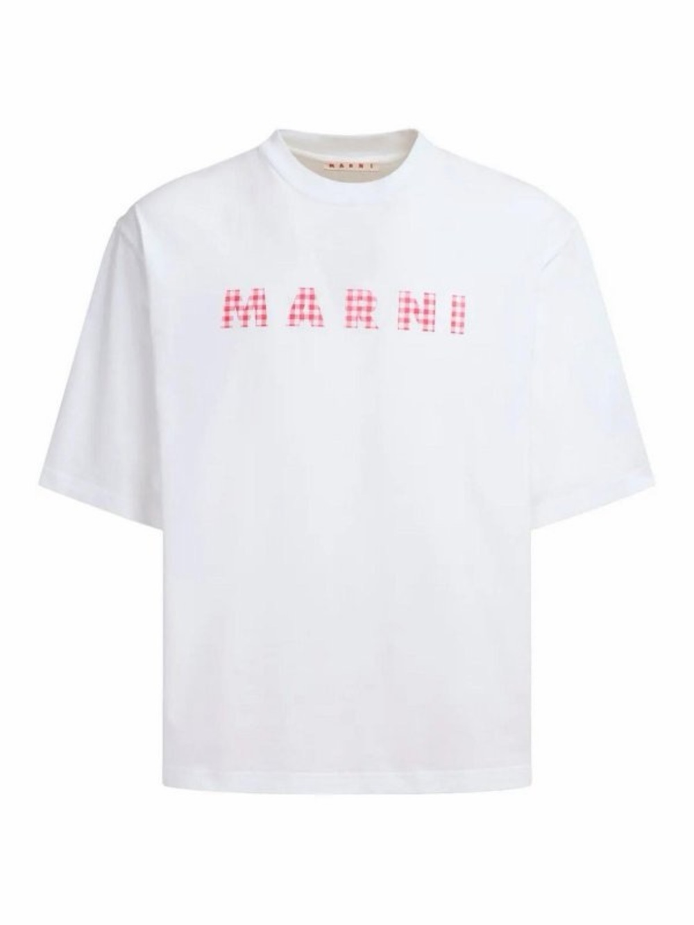 MARNI LOGO PRINT T SHIRT- WHITE